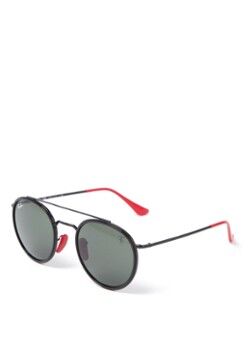 Ray-Ban Scuderia Ferrari Collection zonnebril RB3647M - Zwart
