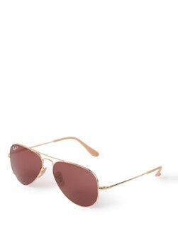 Ray-Ban Zonnebril gepolariseerd RB3689 - Goud