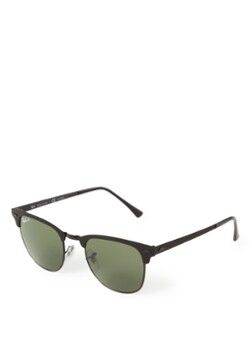 Ray Ban Zonnebril gepolariseerd Clubmaster RB3716 - Zwart