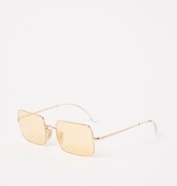 Ray-Ban Rectangle 1969 zonnebril RB1969 - Goud