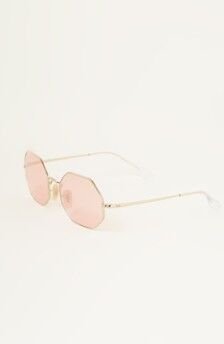 Ray Ban Octagon zonnebril RB1972 - Goud