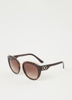 Dolce & Gabbana Zonnebril DG4383 - Donkerbruin