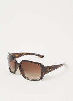 Ray Ban Zonnebril RB4347 - Donkerbruin