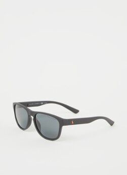 Ralph Lauren Zonnebril gepolariseerd met verwisselbare brillenpoten PH4180U - Zwart