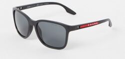 Prada Linea Rossa Zonnebril gepolariseerd PS 02WS - Zwart