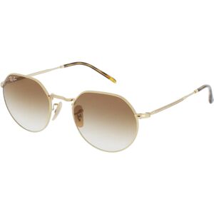 RAY-BAN RB 3565 JACK Unisex Zonnebril, goud