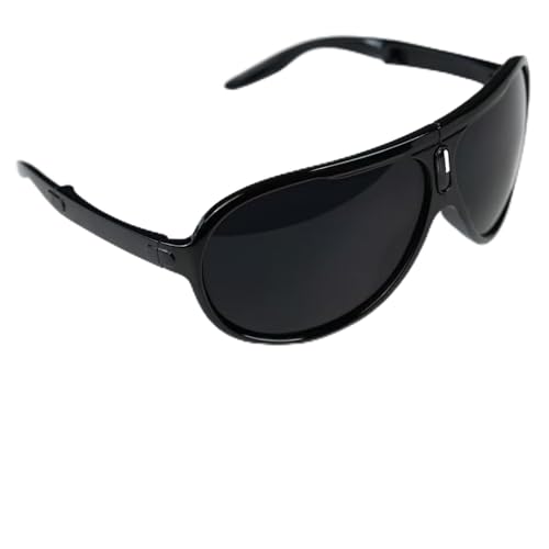 Jitesy Zonnebril, UV-zonnebril, opvouwbare zwart-grijze zonnebankbril voor zonnebaden op zonnebanken