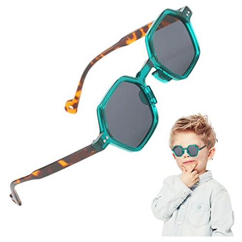 Generic Retro-zonnebril Polygoon zonnebril met klein montuur   Driving Eyewear, vintage zonnebril met klein montuur mannelijk met HD-