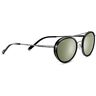 SERENGETI Geary Brille, Shiny Dark Gunmetal Black Shiny, M, uniseks, volwassenen