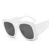 EkeNoz Grote frame vierkante outdoor vakantiezonnebril for mannen en vrouwen Trendy Commuter Shopping zonnebril cadeau (Color : G, Size : 1)
