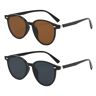 KSBBHDS 2 stuks zonnebrillen, zwarte brillen, zonnebrillen voor dames, UV-beschermende zonnebrillen, herenbrillen, retro zonnebrillen