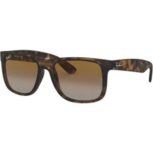 Ray-Ban Justin - Rubber Havana - Grey Gradient Brown One Size