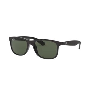 Ray-Ban Andy - Matte Black On Black - Dark Green One Size