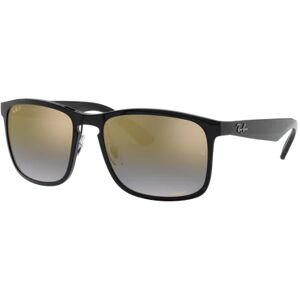 Ray-Ban RB4264 - Black - Blue Mirror Gold Gradient One Size