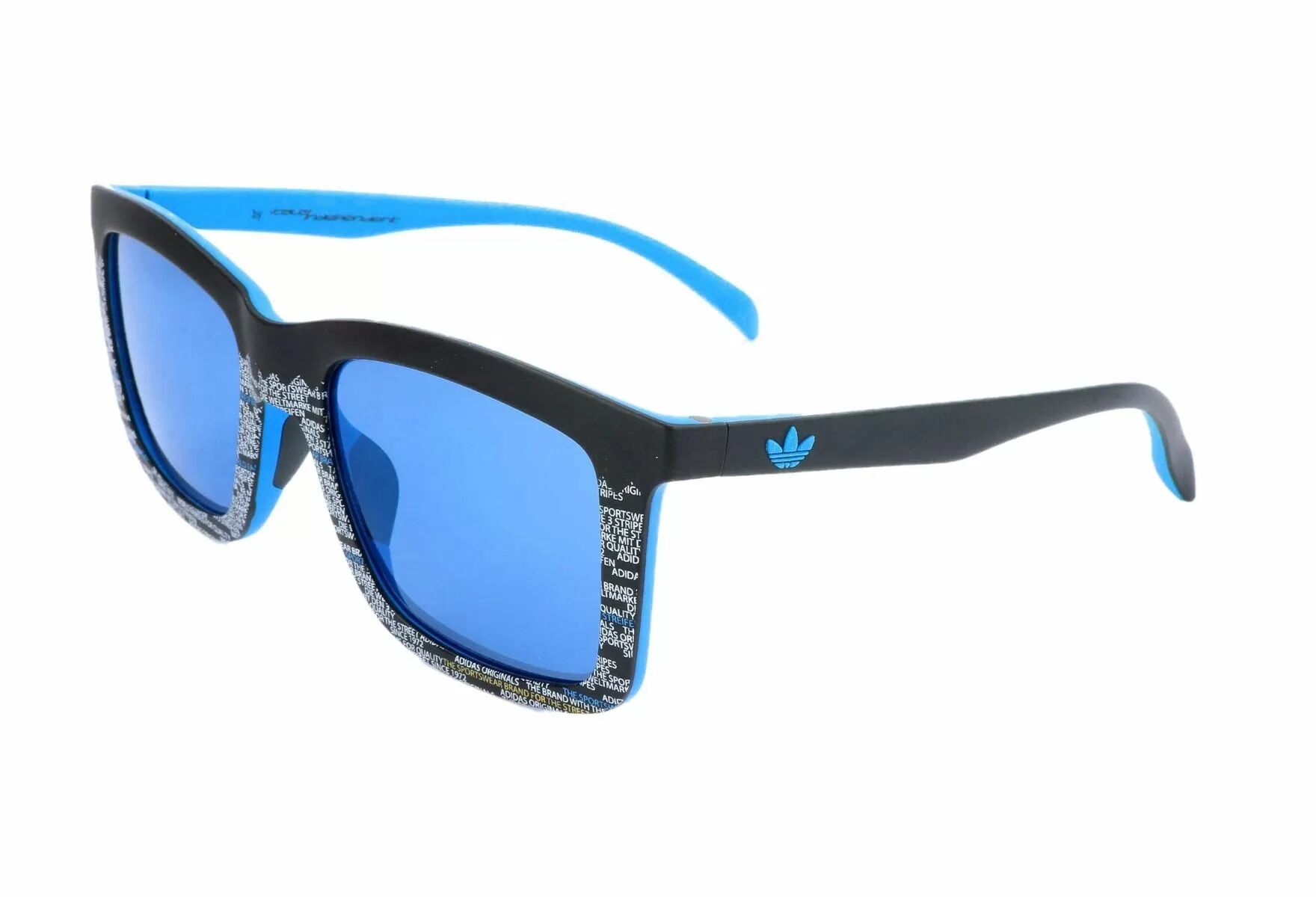 Adidas Aor015 Pnk.009 Aor015 - Svart - Blå, Blue Mirror, Unisex - Adidas Solbriller
