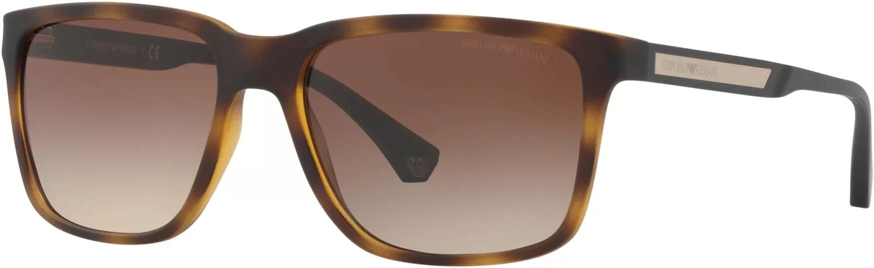 Giorgio Armani Emporio Armani Ea4047 559413, Brown Gradient - Solbriller - Havana Rubber - Herre