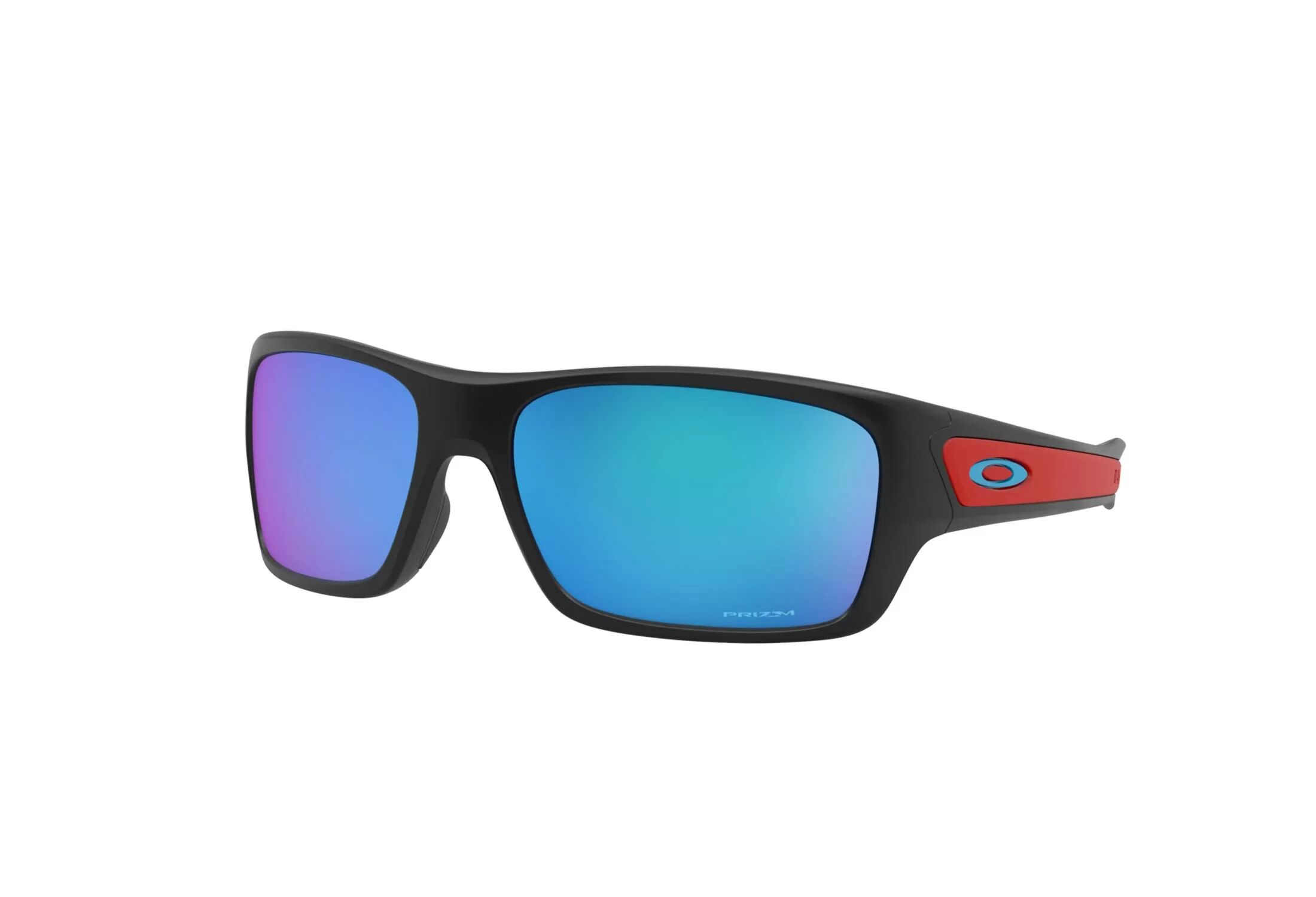 Oakley Turbine Xs - Prizm Sapphire, Matt Svart - One Size - Sportsbriller For Barn