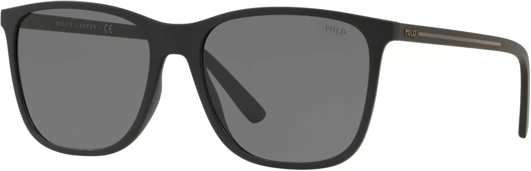 Polo Ph4143 528487, Light Grey - Solbriller - Matt Svart - Herre