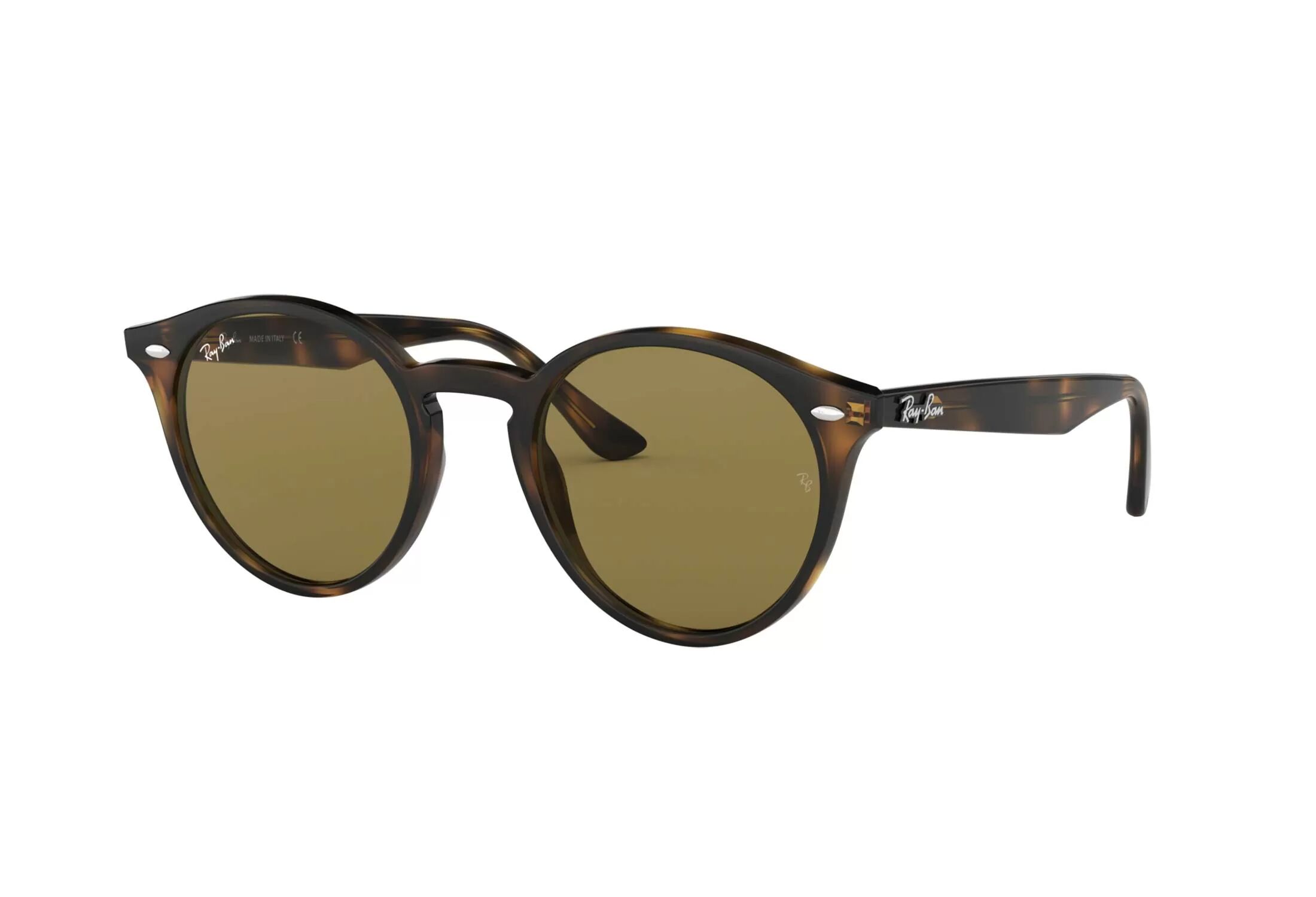 Ray-Ban Rb2180 710/73, Dark Brown - Solbriller - Dark Havana - Unisex