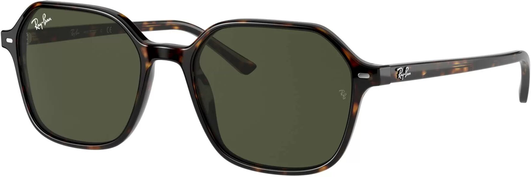 Ray-Ban John, Crystal Standard - Solbriller - Shiny Havana - Unisex