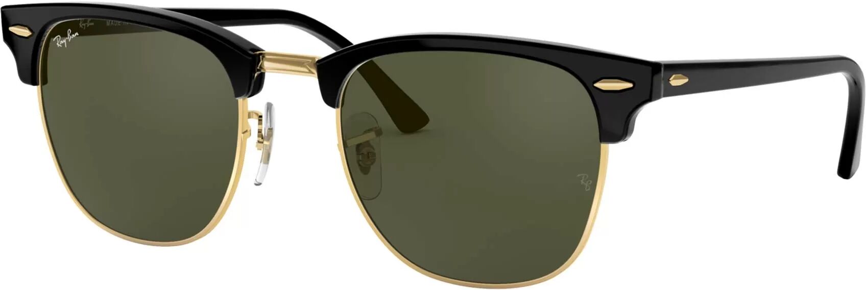 Ray-Ban Rb3016 Clubmaster, Green - Solbriller - Mørkebrun - Unisex