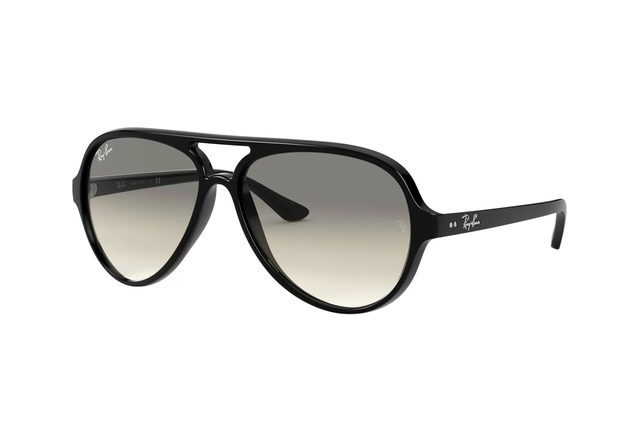 Ray-Ban Cats 5000, Crystal Grey Gradient - Solbriller - Svart - Herre