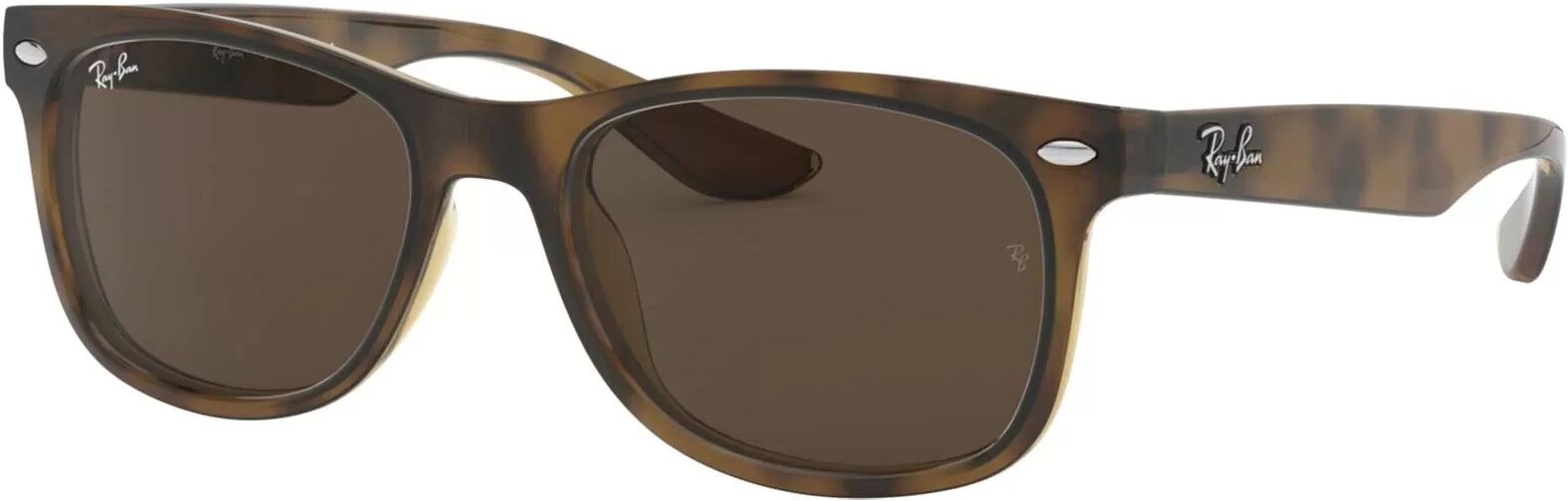 Ray-Ban Junior New Wayfarer, Brown - Solbriller For Barn - Havanna