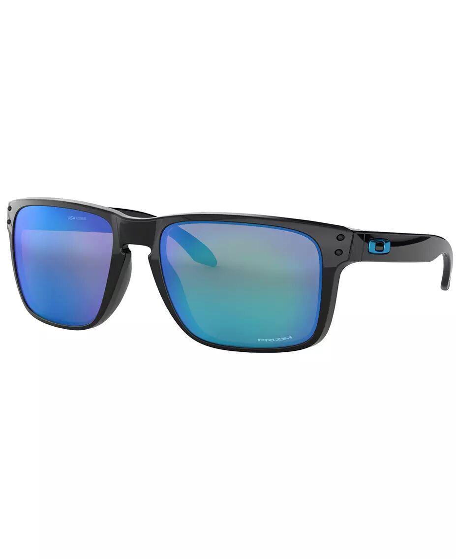 Oakley Holbrook XL Polished Black - Solbriller - Prizm Sapphire