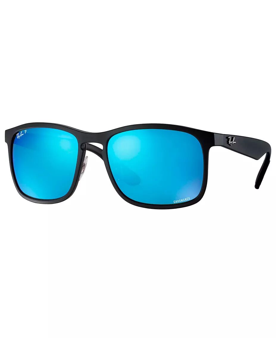 RAY-BAN RB4264 Chromance Black - Solbriller - Polarized Blue Mirror - 58