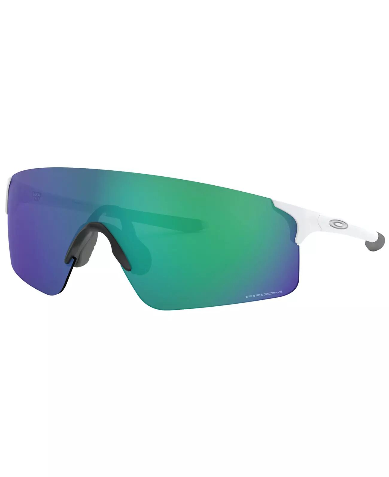 Oakley EVZero Blades Matte White - Sportsbriller - Prizm Jade