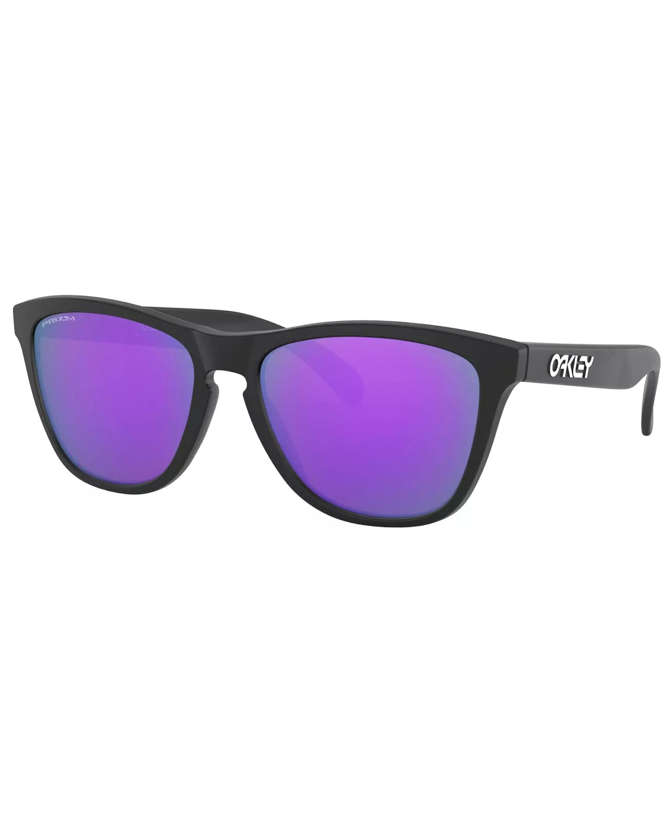 Oakley Frogskins Matte Black - Solbriller - Prizm Violet