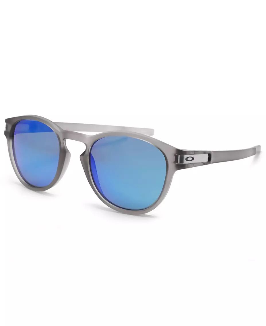 Oakley Latch Matte Grey Ink - Solbriller - Prizm Sapphire Polarized