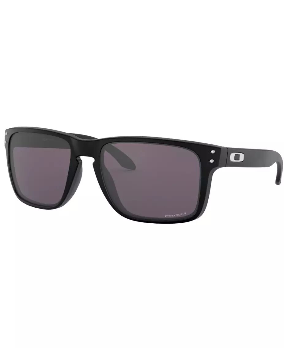 Oakley Holbrook XL Matte Black - Solbriller - Prizm Grey