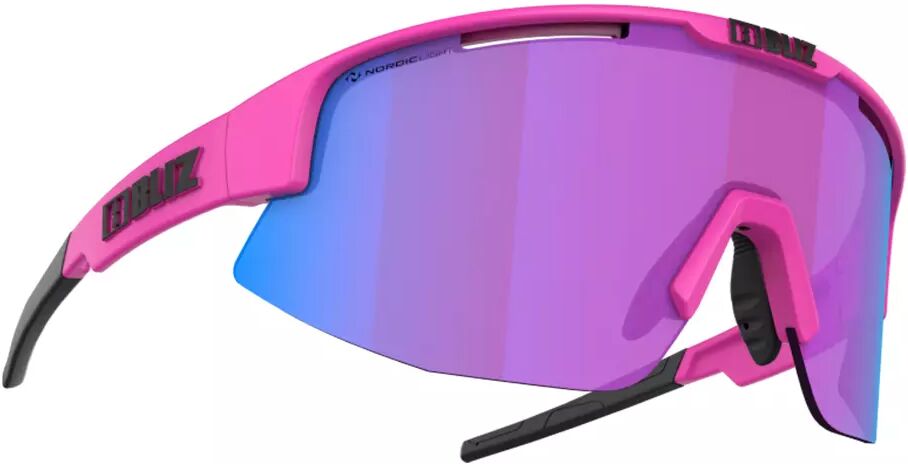 Bliz Matrix Nano Optics Matt Neon Pink - Sportsbriller - Nordic Light Begonia