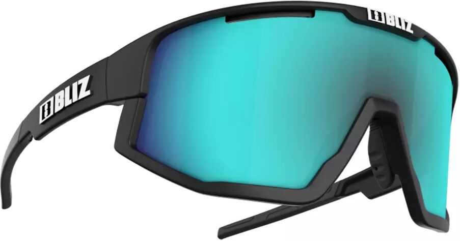 Bliz Fusion Matte Black - Sportsbriller - Smoke w Blue multi