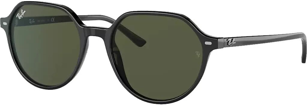 RAY-BAN Thalia Polished Black - Solbriller - Green