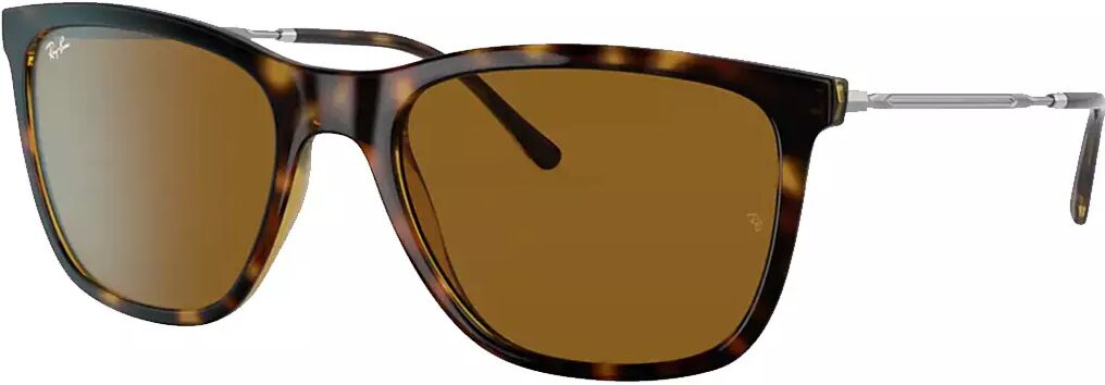 RAY-BAN RB4344 Polished Tortoise - Solbriller - Brown