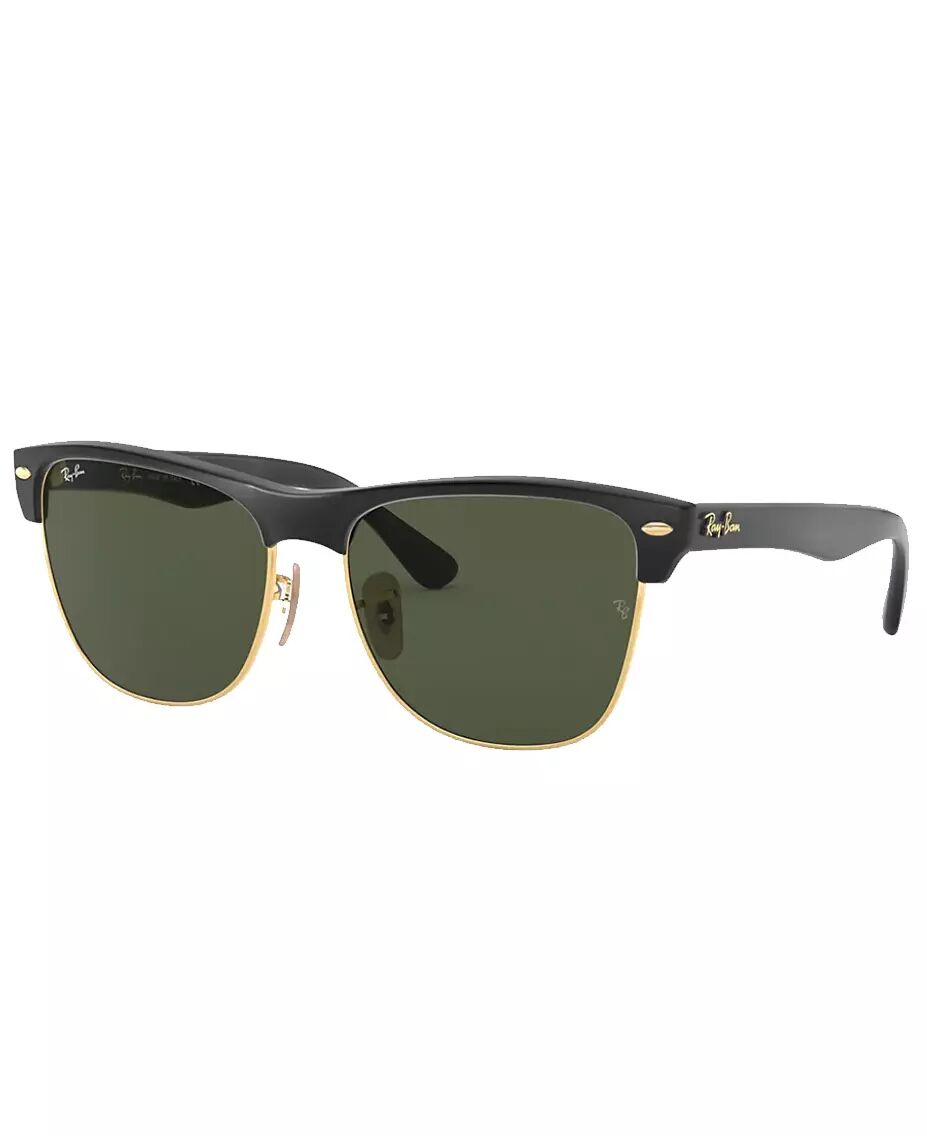 RAY-BAN Clubmaster Oversized Black - Solbriller - Green