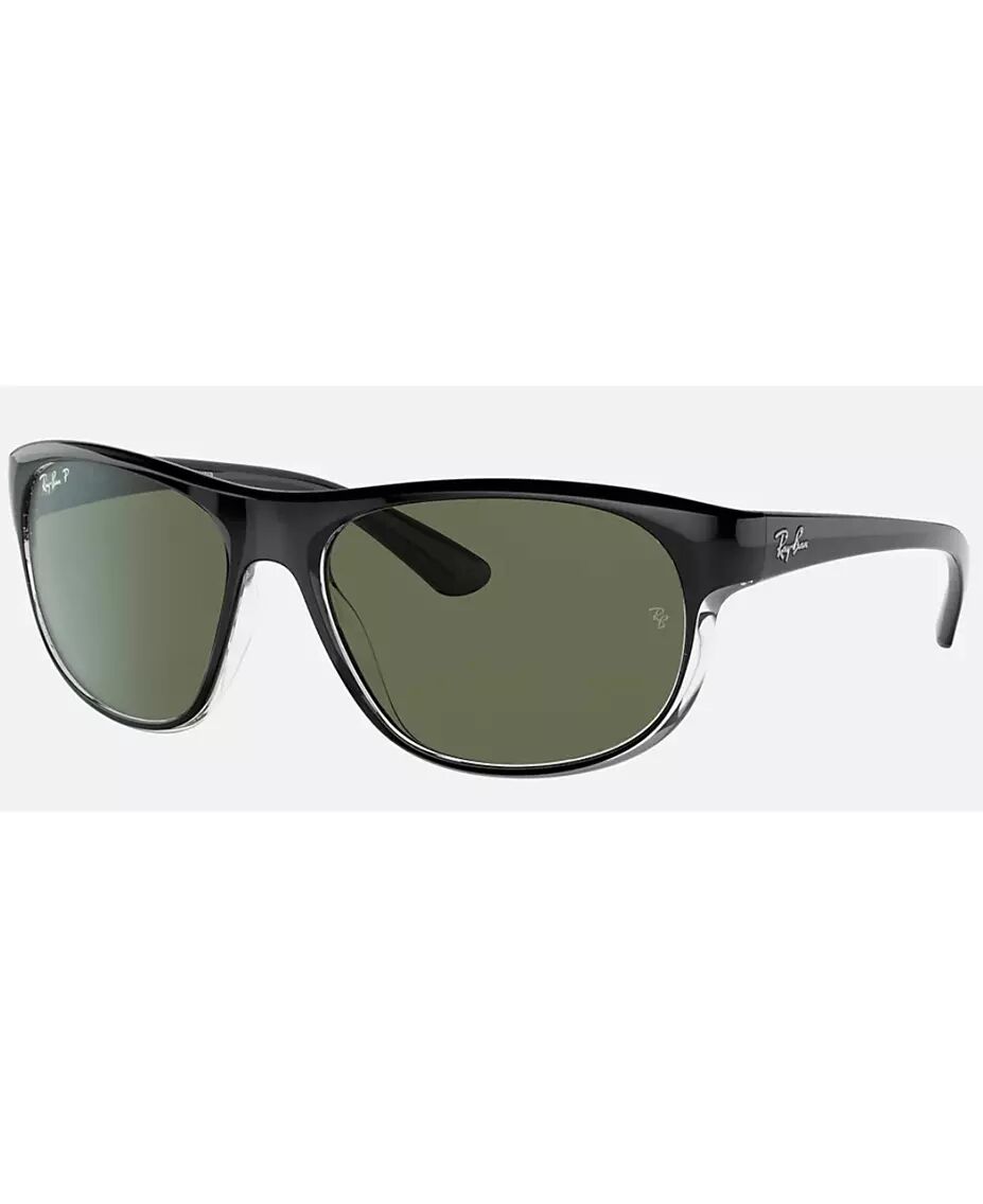 RAY-BAN RB4351 Black - Solbriller - Green Polarized