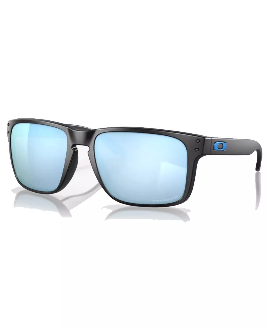 Oakley Holbrook XL Matte Black - Solbriller - Prizm Deep Water