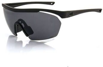 Nannini Superleggero Mask Solbriller - Matt Black Med Silver Glass