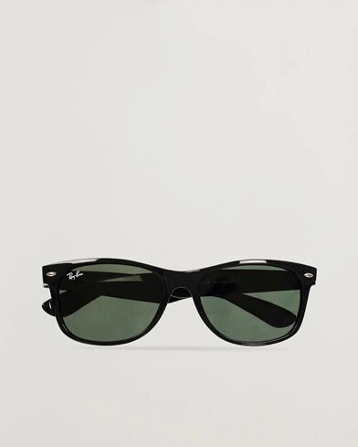 Ray-Ban New Wayfarer Sunglasses Black/Crystal Green