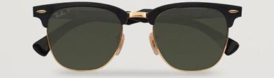 Ray-Ban 0RB3507 Clubmaster Sunglasses Black Arista/Polar Green