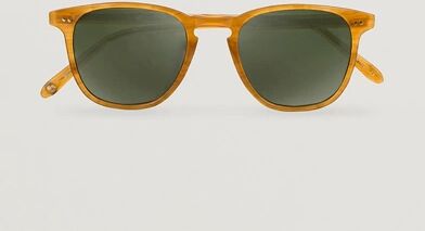 Garrett Leight Brooks 47 Sunglasses Butterscotch/Green Polarized