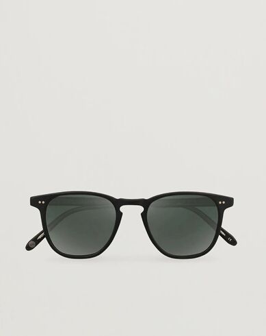 Garrett Leight Brooks 47 Sunglasses Matte Black/Blue Smoke Polarized