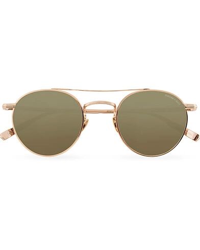Garrett Leight Limited Edition X Rimowa 49 Sunglasses Flat Green