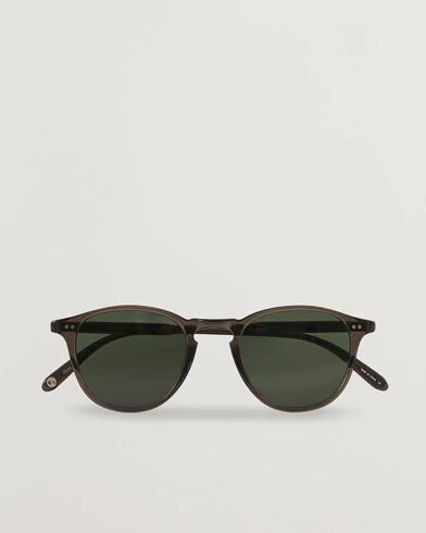 Garrett Leight Hampton 46 Sunglasses Black Glass