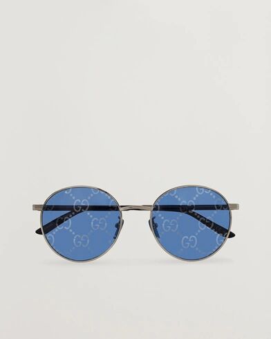 Gucci GG0944SA Sunglasses Silver/Blue