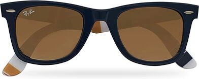 Ray-Ban RB2140 Wayfarer Sunglasses Dark Blue/Brown