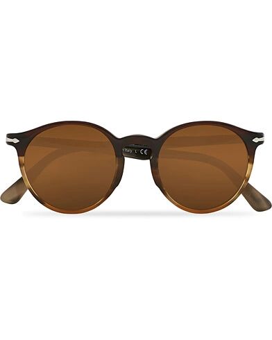 Persol PO3171S Sunglasses Striped Brown